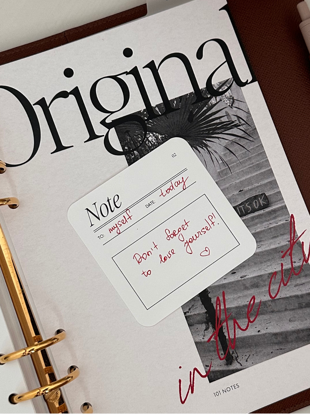Planner Cards Set - Note