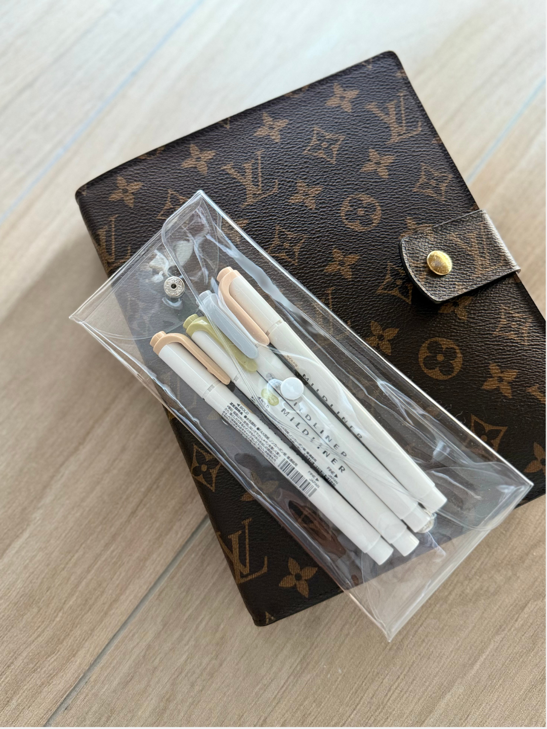 Clear Clip Pouch - Medium