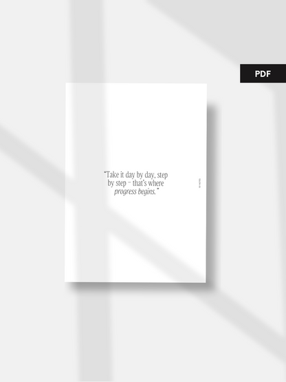 PDF - Undated Monthly Planner Inserts - MO2P-003